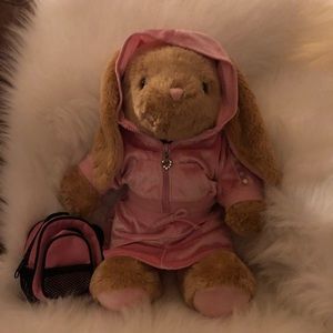 Building-A-Bear pink sweat outfit and backpack!
